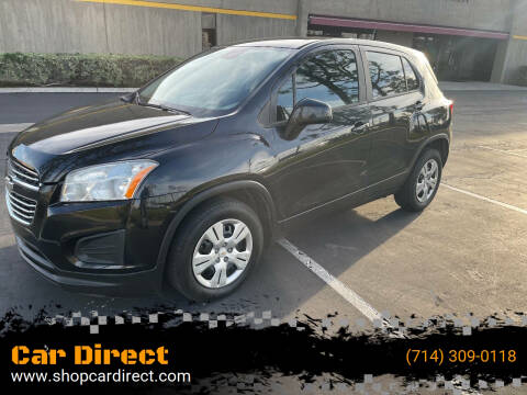 2015 Chevrolet Trax for sale at Car Direct in Orange CA