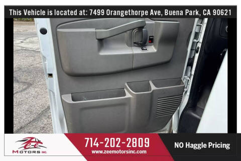 2019 GMC Savana 2500