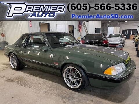 1990 Ford Mustang for sale at Premier Auto in Sioux Falls SD