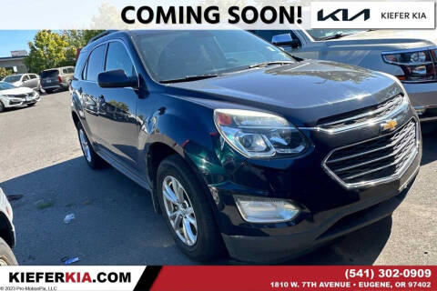 2016 Chevrolet Equinox for sale at Kiefer Kia in Eugene OR