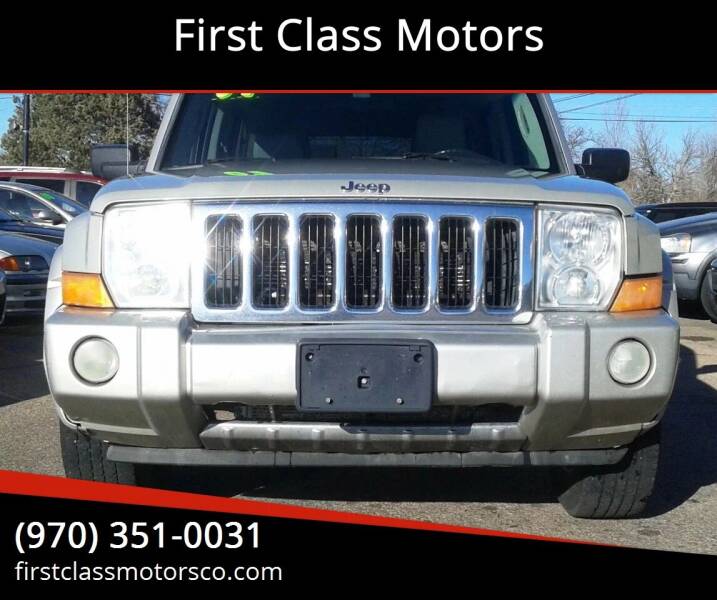 2007 Jeep Commander for sale at First Class Motors in Greeley CO