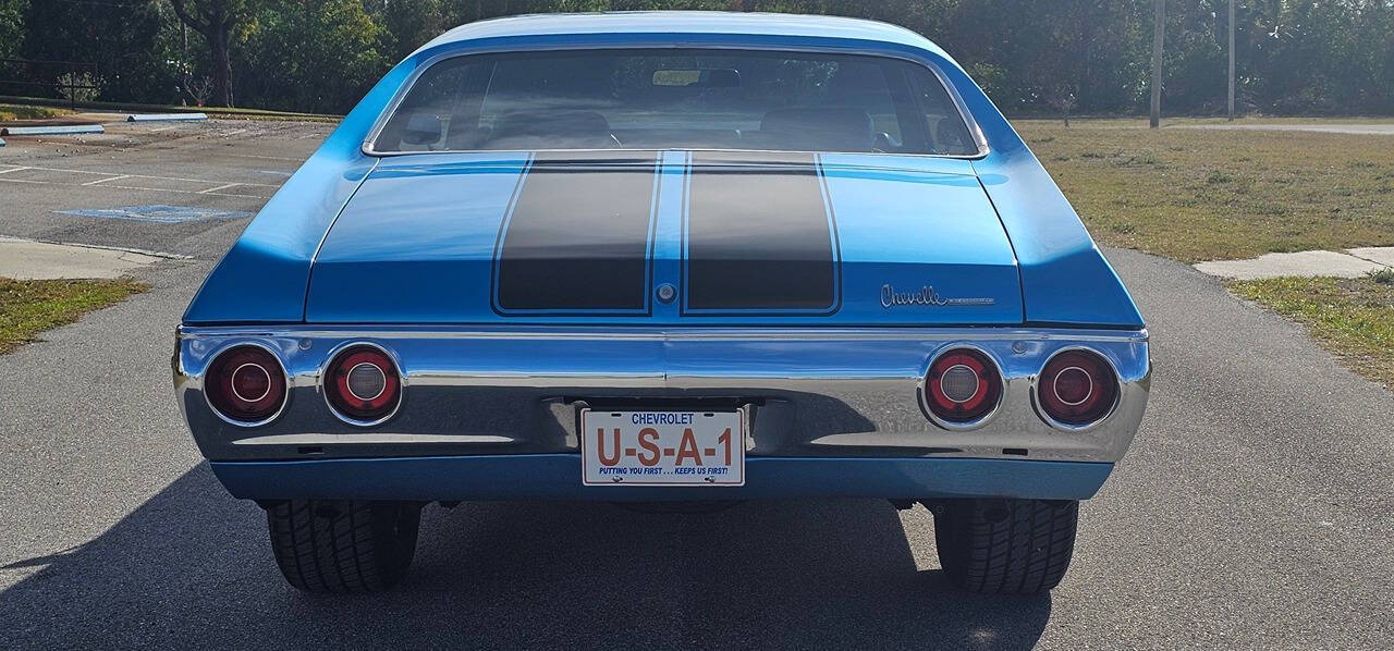 1972 Chevrolet Chevelle for sale at FLORIDA CORVETTE EXCHANGE LLC in Hudson, FL