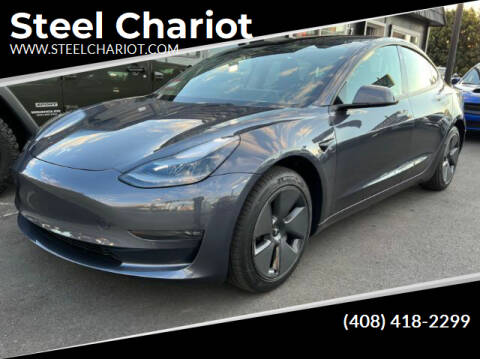 2022 Tesla Model 3 for sale at Steel Chariot in San Jose CA