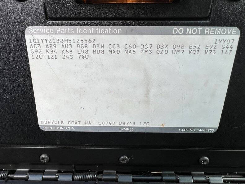 1987 Chevrolet Corvette