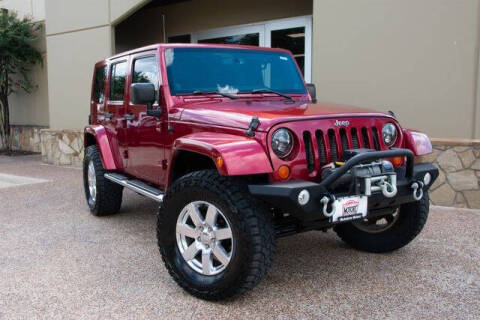 2013 Jeep Wrangler Unlimited for sale at Mcandrew Motors in Arlington TX