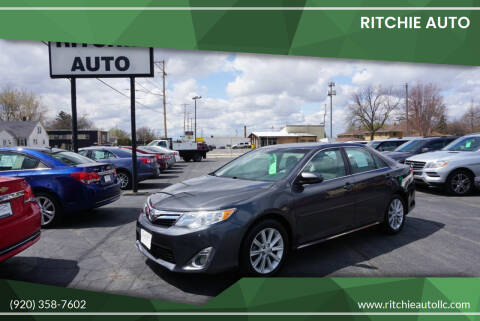 2012 Toyota Camry for sale at Ritchie Auto in Appleton WI