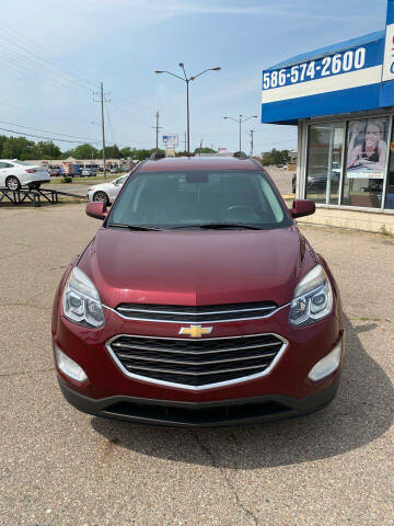 2017 Chevrolet Equinox for sale at National Auto Sales Inc. in Warren MI