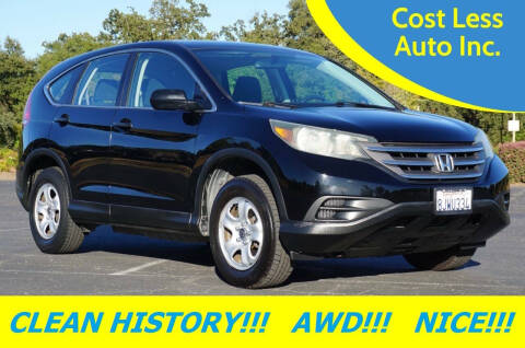 2014 Honda CR-V for sale at Cost Less Auto Inc. in Rocklin CA