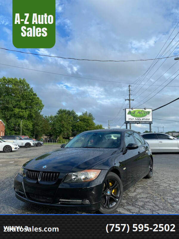 2008 BMW 3 Series for sale at A-Z Auto Sales in Newport News VA