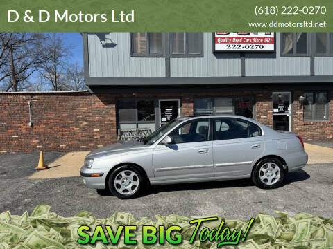 2003 Hyundai Elantra for sale at D & D Motors Ltd in Belleville IL