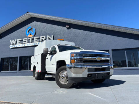 2015 Chevrolet 3500HD Service Truck for sale at Western Specialty Vehicle Sales in Braidwood IL