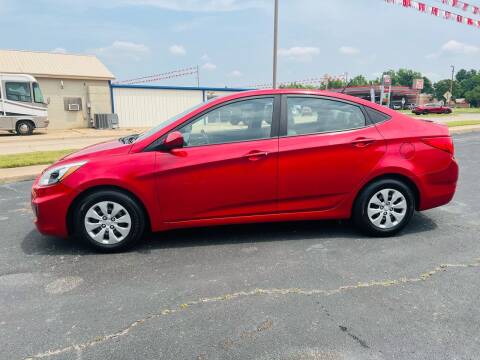 2017 Hyundai Accent for sale at Pioneer Auto in Ponca City OK