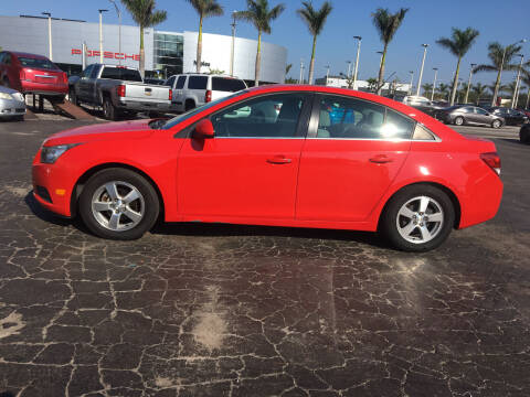 2014 Chevrolet Cruze for sale at CAR-RIGHT AUTO SALES INC in Naples FL