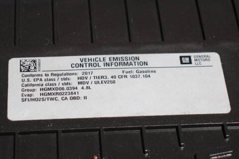 2017 Chevrolet Express 2500