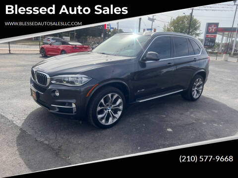 2014 BMW X5 for sale at Blessed Auto Sales in San Antonio TX