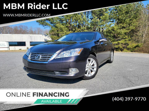 2010 Lexus ES 350 for sale at MBM Rider LLC in Lilburn GA