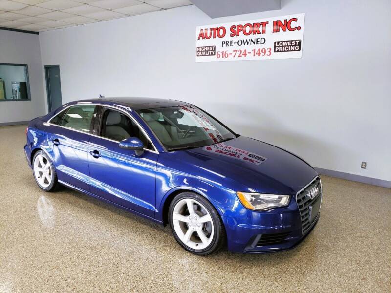 2015 Audi A3 for sale at Auto Sport INC in Grand Rapids MI