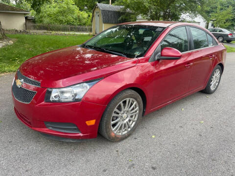2012 Chevrolet Cruze for sale at Via Roma Auto Sales in Columbus OH