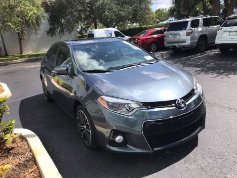 2014 Toyota Corolla for sale at FLORIDA CAR TRADE LLC in Davie FL