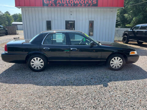 2007 Ford Crown Victoria for sale at G2 Autoworks in Elm City NC