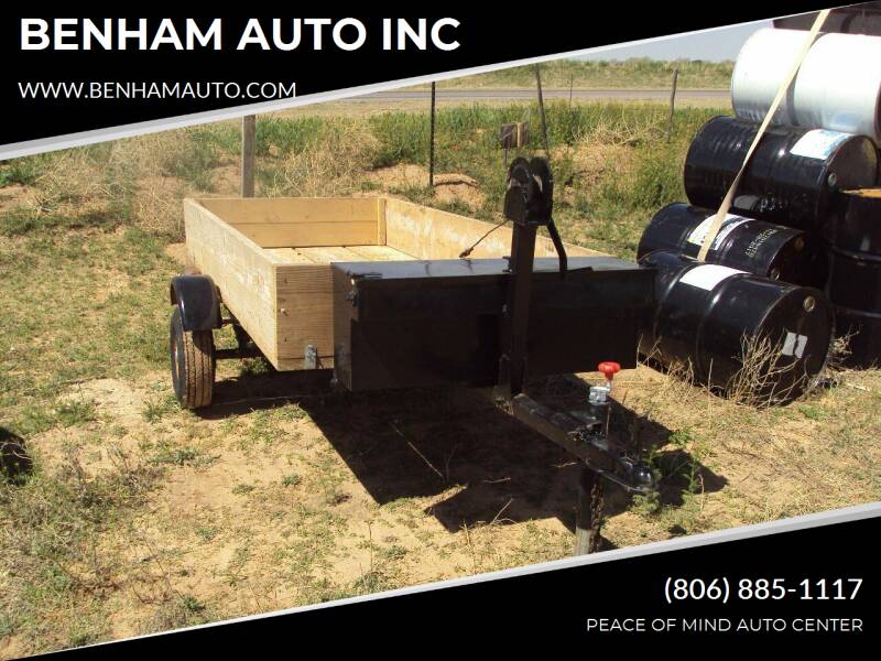  4foot by 8foot for sale at BENHAM AUTO INC - Benham Auto Trailers in Lubbock TX
