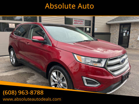 2015 Ford Edge for sale at Absolute Auto in Baraboo WI
