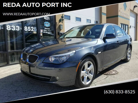 2008 BMW 5 Series for sale at REDA AUTO PORT INC in Villa Park IL