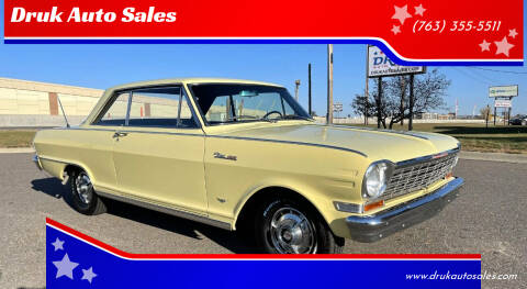 1964 Chevrolet Nova for sale at Druk Auto Sales - New Inventory in Ramsey MN