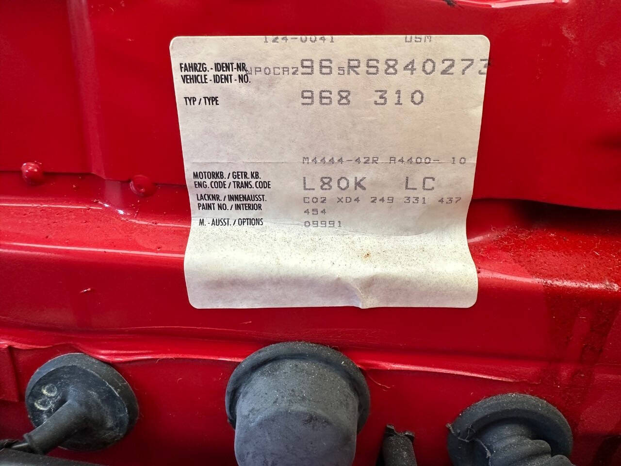 1994 Porsche 968 161