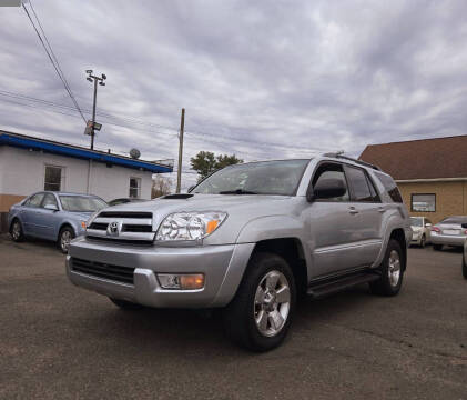 2004 Toyota 4Runner for sale at New England Motor Cars in Springfield MA