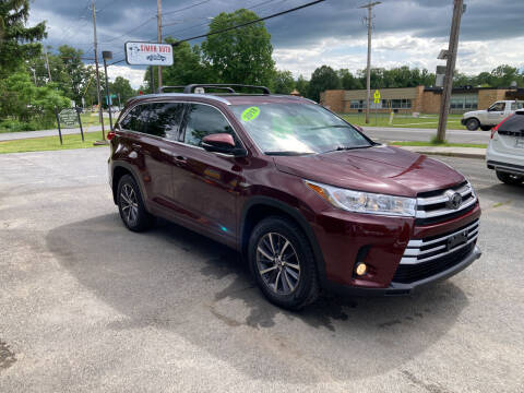 2018 Toyota Highlander for sale at JERRY SIMON AUTO SALES in Cambridge NY