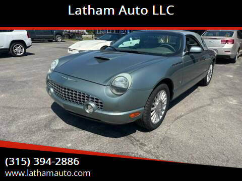 2004 Ford Thunderbird for sale at Latham Auto LLC in Ogdensburg NY