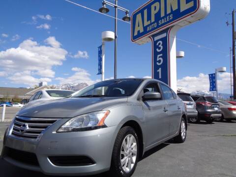 2013 Nissan Sentra for sale at Alpine Auto Sales in Salt Lake City UT