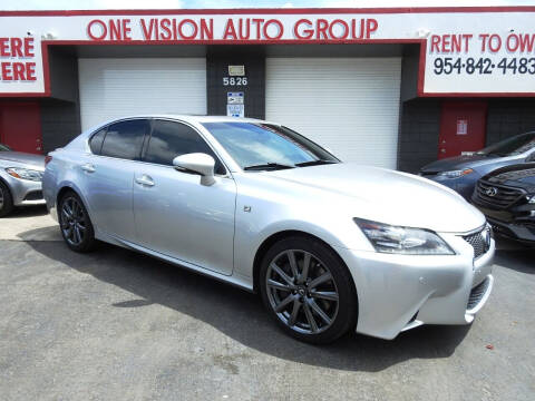 2013 Lexus GS 350 for sale at One Vision Auto in Hollywood FL