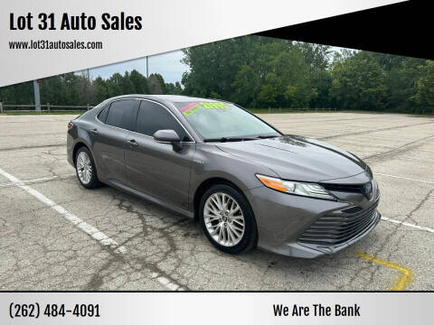 2018 Toyota Camry Hybrid for sale at Lot 31 Auto Sales in Kenosha WI