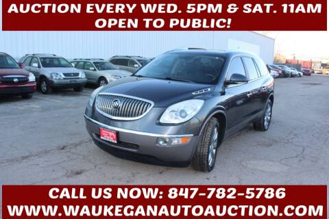 2012 Buick Enclave for sale at Waukegan Auto Auction in Waukegan IL