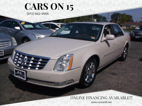 2011 Cadillac DTS for sale at Cars On 15 in Lake Hopatcong NJ