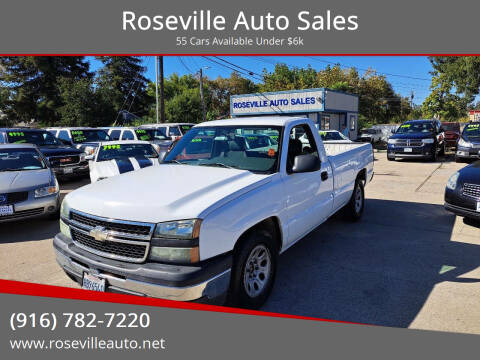 2006 Chevrolet Silverado 1500 for sale at Roseville Auto Sales in Roseville CA