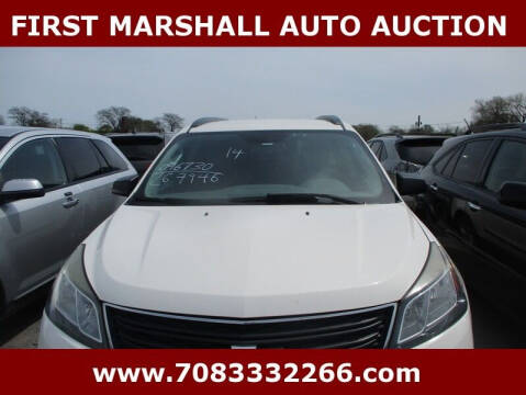 2014 Chevrolet Traverse for sale at First Marshall Auto Auction in Harvey IL