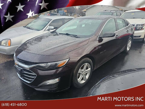 2021 Chevrolet Malibu for sale at Marti Motors Inc in Madison IL