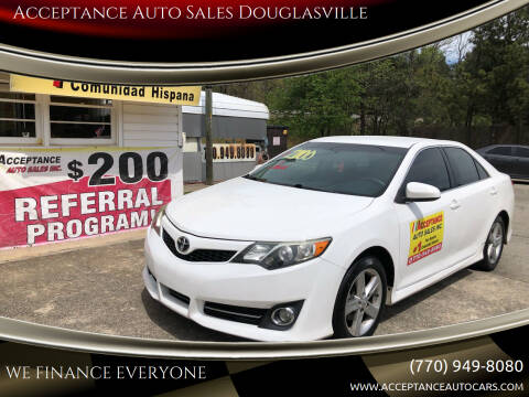 2014 Toyota Camry for sale at Acceptance Auto Sales Douglasville in Douglasville GA