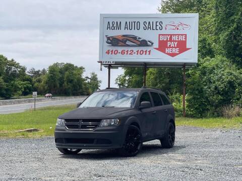 2016 Dodge Journey for sale at A&M Auto Sales in Edgewood MD