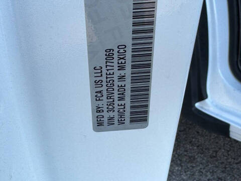 2026 RAM ProMaster