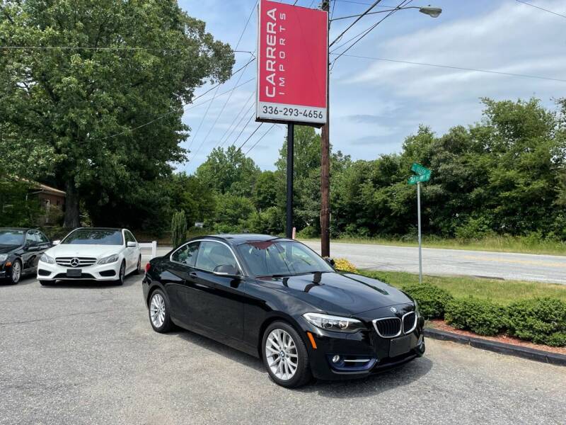 2016 BMW 2 Series for sale at CARRERA IMPORTS INC in Winston Salem NC