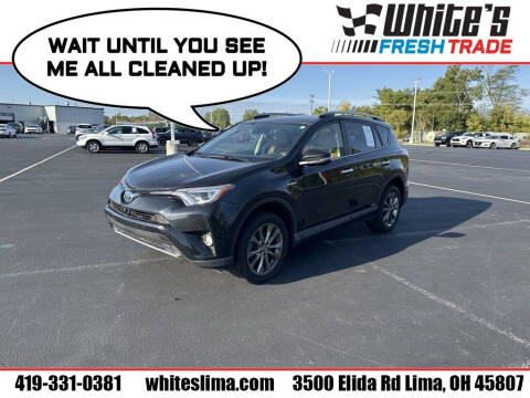 2018 Toyota RAV4 Hybrid for sale at White's Honda Toyota of Lima in Lima OH