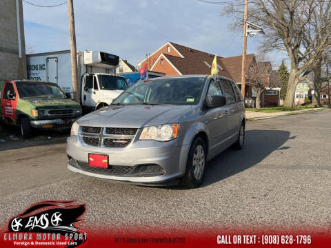 2016 Dodge Grand Caravan for sale at Elmora Motor Sport in Elizabeth NJ