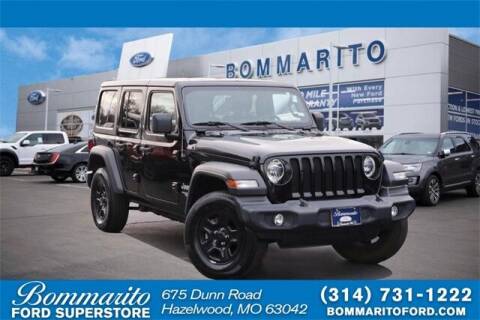 2020 Jeep Wrangler Unlimited for sale at NICK FARACE AT BOMMARITO FORD in Hazelwood MO