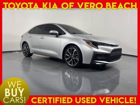 2020 Toyota Corolla for sale at PHIL SMITH AUTOMOTIVE GROUP - Toyota Kia of Vero Beach in Vero Beach FL