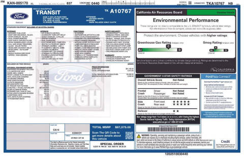 2026 Ford Transit 350 XLT