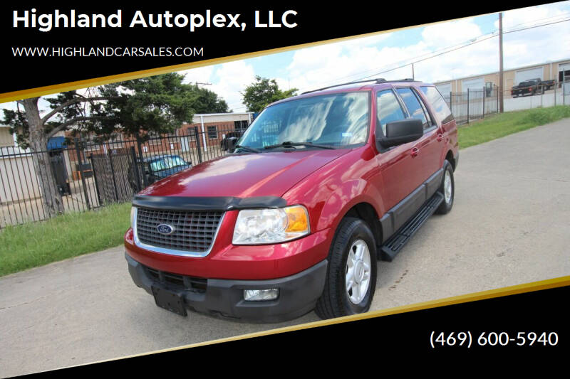 2004 Ford Expedition for sale at Highland Autoplex, LLC in Dallas TX